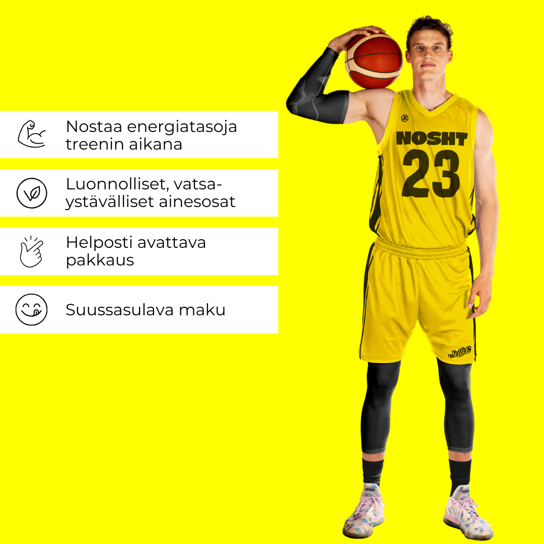 Jollos Vauhtikarkki Lauri Markkanen Päärynä Lime