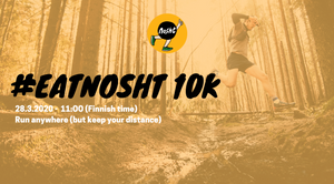 #Eatnosht 10K on March 28th - join our virtual race!