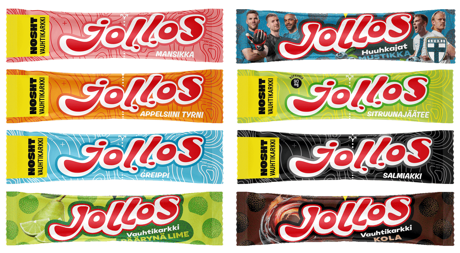 Jollos 8 maun lajitelma