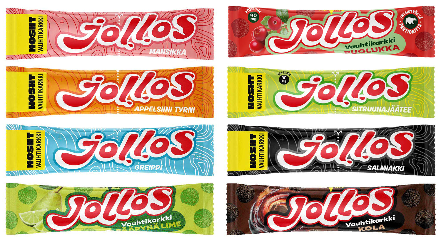 Jollos 8 maun lajitelma